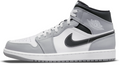 Air Jordan 1 Mid 'Light Smoke Grey' (554724-078)