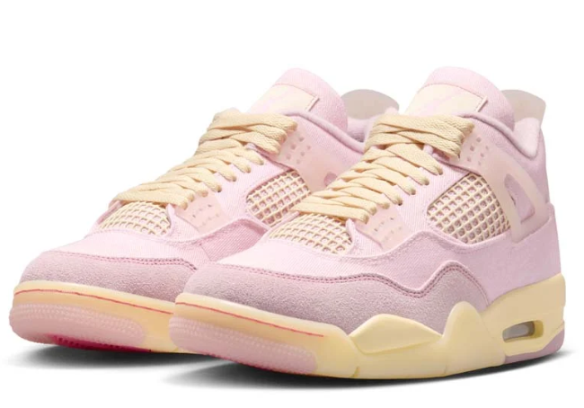 Air Jordan 4 Retro 'Pearl Pink / Iced Carmine' – Women's