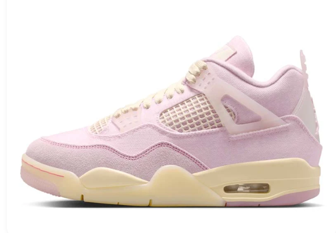 Air Jordan 4 Retro 'Pearl Pink / Iced Carmine' – Women's