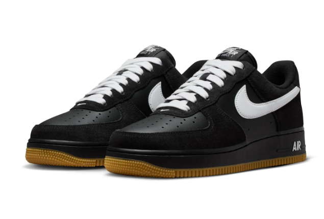 Nike Air Force 1 Low '07 LV8 'Black/Gum'