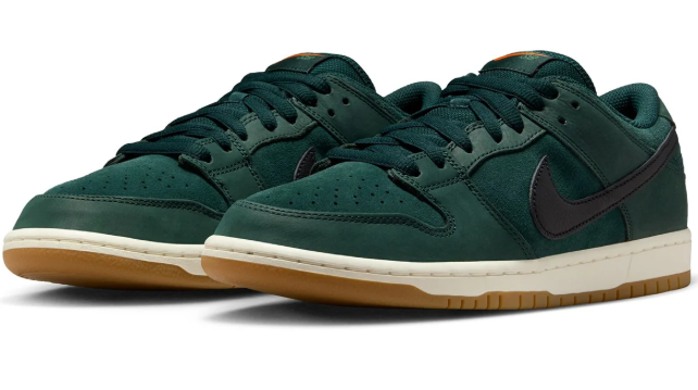 Nike SB Dunk Low Orange Label 'Deep Fir' FJ1674-300