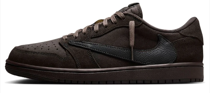 Air Jordan 1 Retro Low OG SP x Travis Scott 'Velvet Brown' (DM7866-202)
