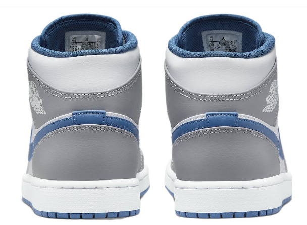 Air Jordan 1 Mid 'Cement Grey True Blue' (DQ8426-014)