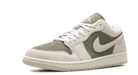 Air Jordan 1 Low SE 'Medium Olive/Sail' (HV4089-201)