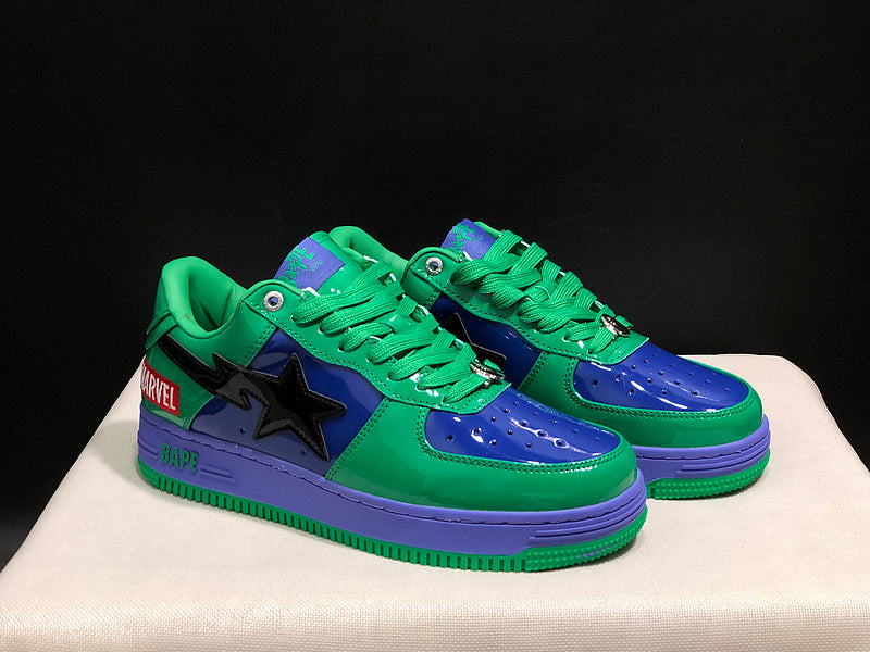 BAPE STA Low 'Green/Blue/Purple'