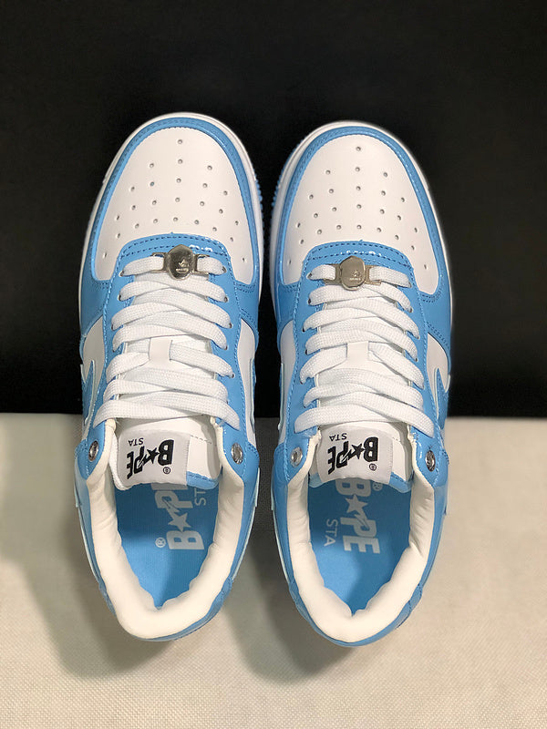BAPE STA Low 'University Blue/White'