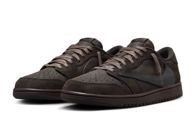 Air Jordan 1 Retro Low OG SP x Travis Scott 'Velvet Brown' (DM7866-202)