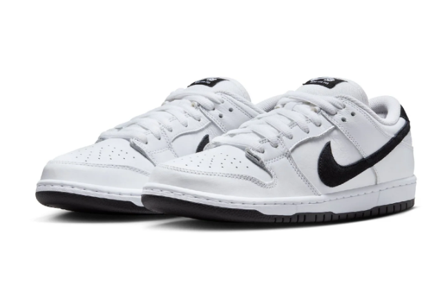 Nike SB Dunk Low Pro 'White/Black' BQ6817-100