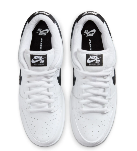 Nike SB Dunk Low Pro 'White/Black' BQ6817-100