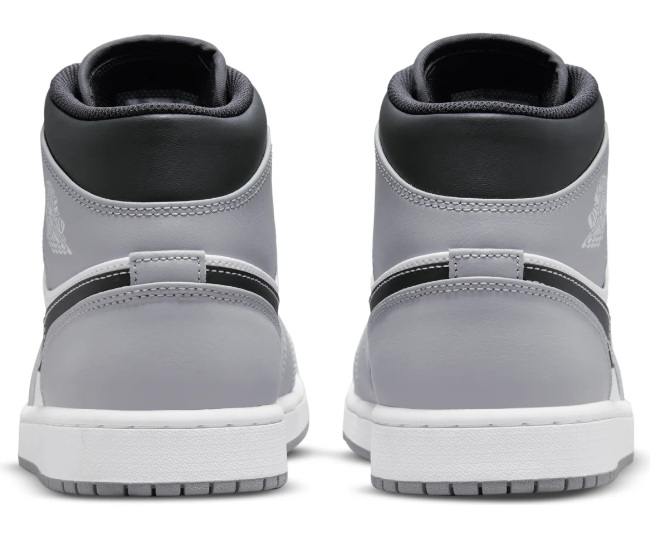 Air Jordan 1 Mid 'Light Smoke Grey' (554724-078)